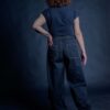 Personalized baggy pants for waiters in cafes and restaurants, which have elastic waist with extra inner drawstring and two back pockets. Comfortable and personalized clothing for both men and women.